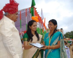 District Level Award in Health and Education for CWSN in the social service sector was awarded to the RMKM on 15th August, 2011.