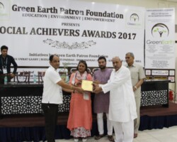 On 14th July 2017 RMKM, Ajmer received Social Achievers Award - 2017 from G.I.P. Foundation at New Delhi. Mr. Rakesh Kumar Kaushik, Director represented the organisation and was honoured by Mr. Rajendra Agarwal, Member of Parliament, Meerut (U.P.), National Secretary BJP Yuva Morcha Mr. Bhartendu Kumar, National Media Incharge Mr. Rohit Chahal, National Office Incharge Mr. Yashveer Raghav and Secretary of G.I.P Foundation Mr Vinit Siwal.